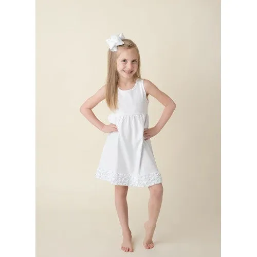 Applique Monogram Dress