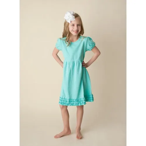 Applique Monogram Dress