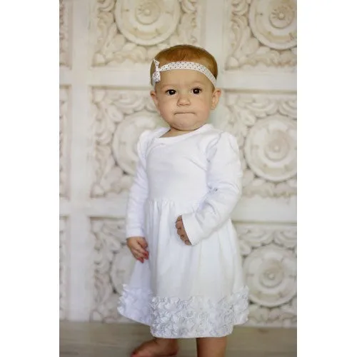 Applique Monogram Dress