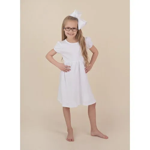 Applique Monogram Dress