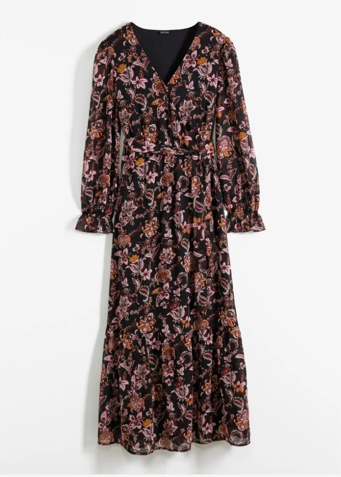 Bodyflirt long dress, black