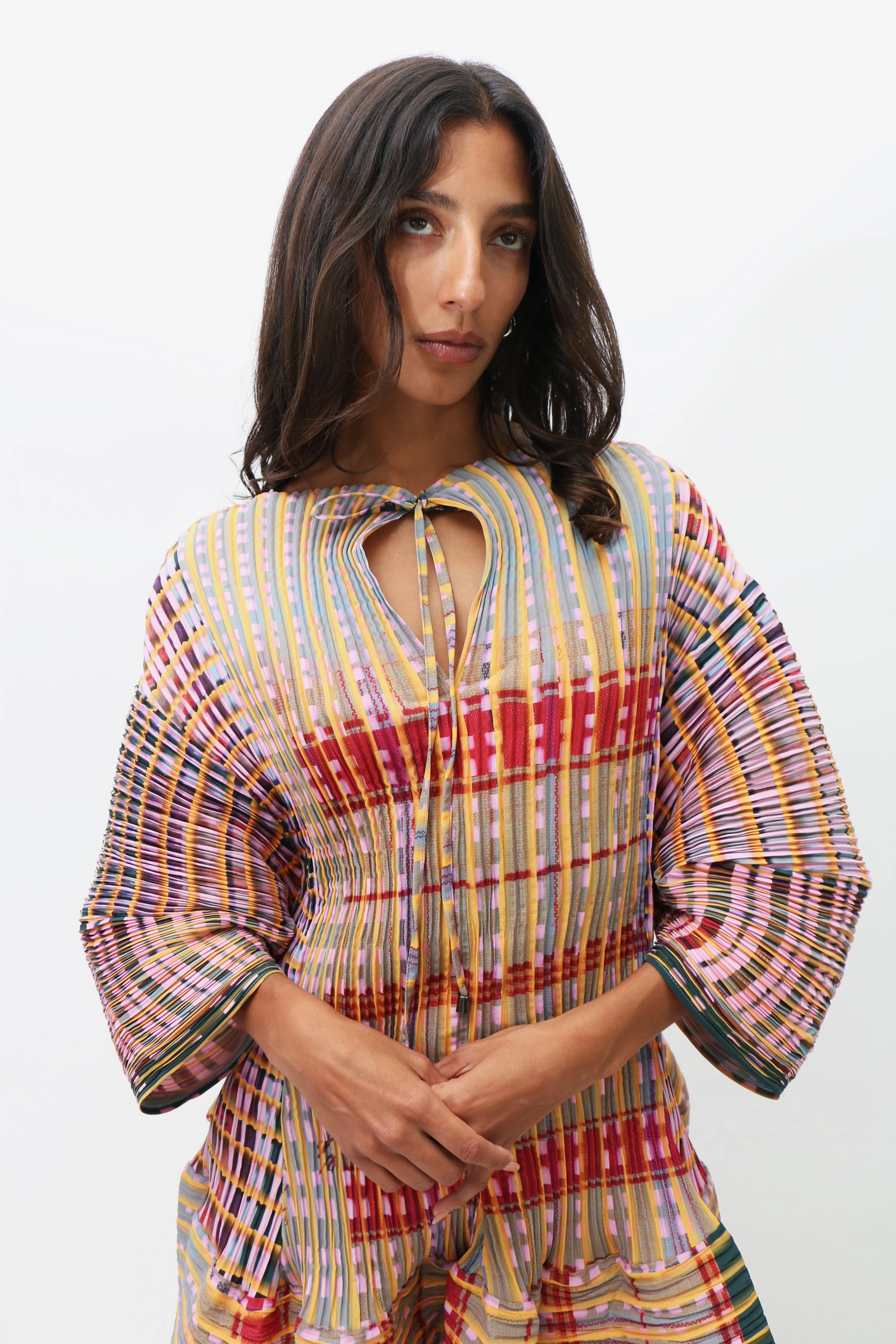 Elias Pax Hand Pleated Dress