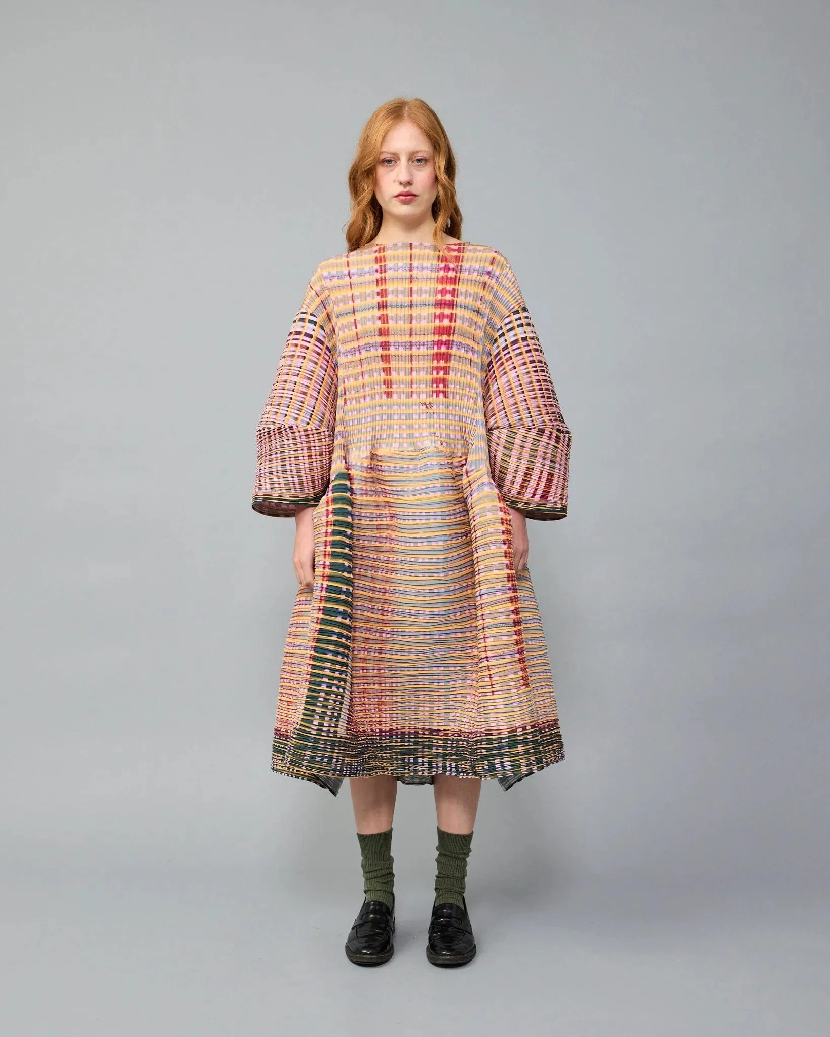 Elias Pax Hand Pleated Dress