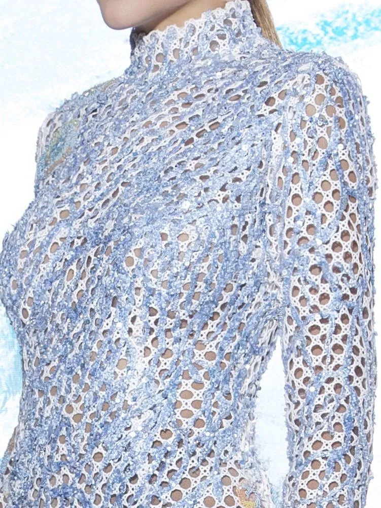Embellished Short Dress