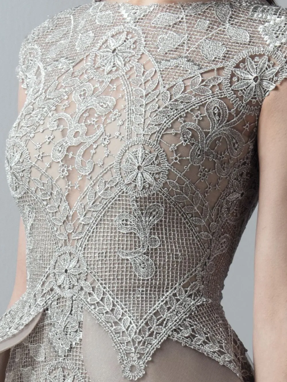Embroidered Long Dress