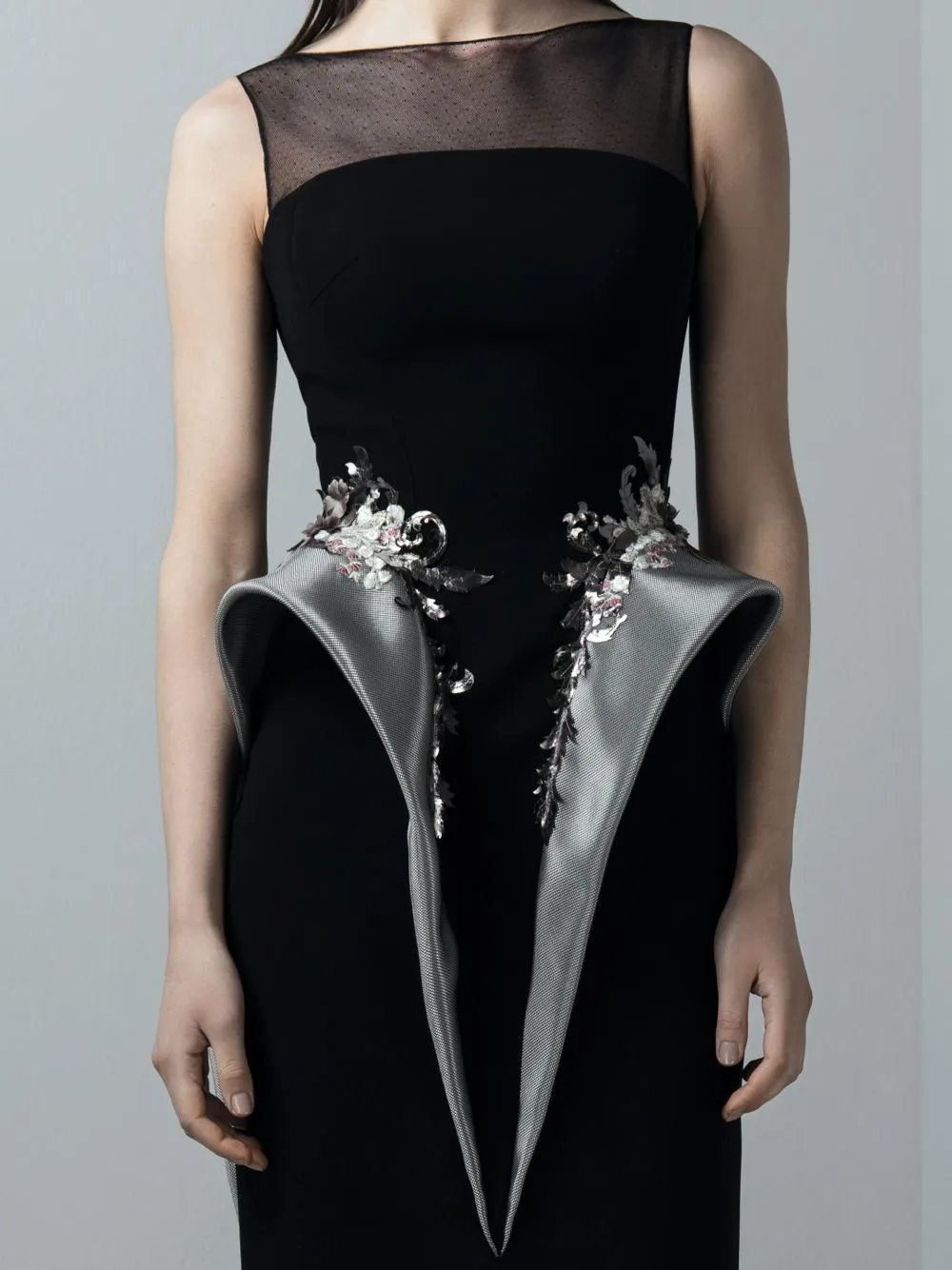Embroidered Long Dress