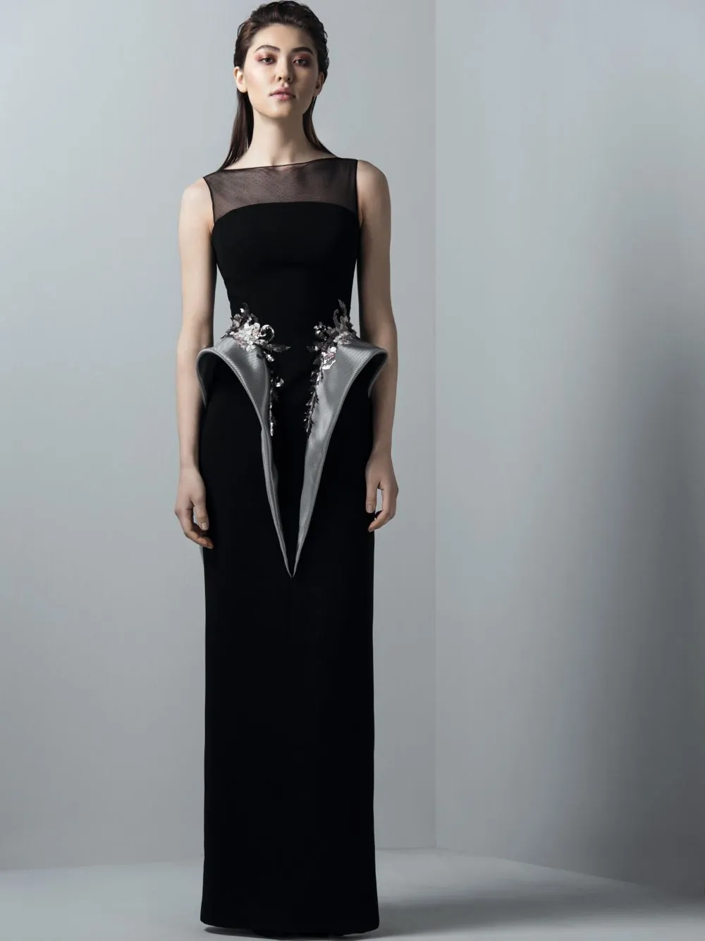 Embroidered Long Dress