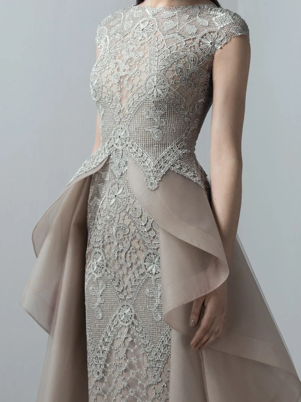 Embroidered Long Dress