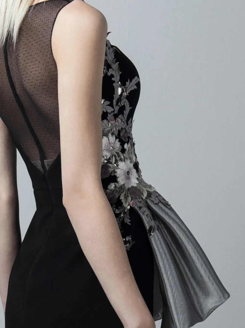 Embroidered Long Dress
