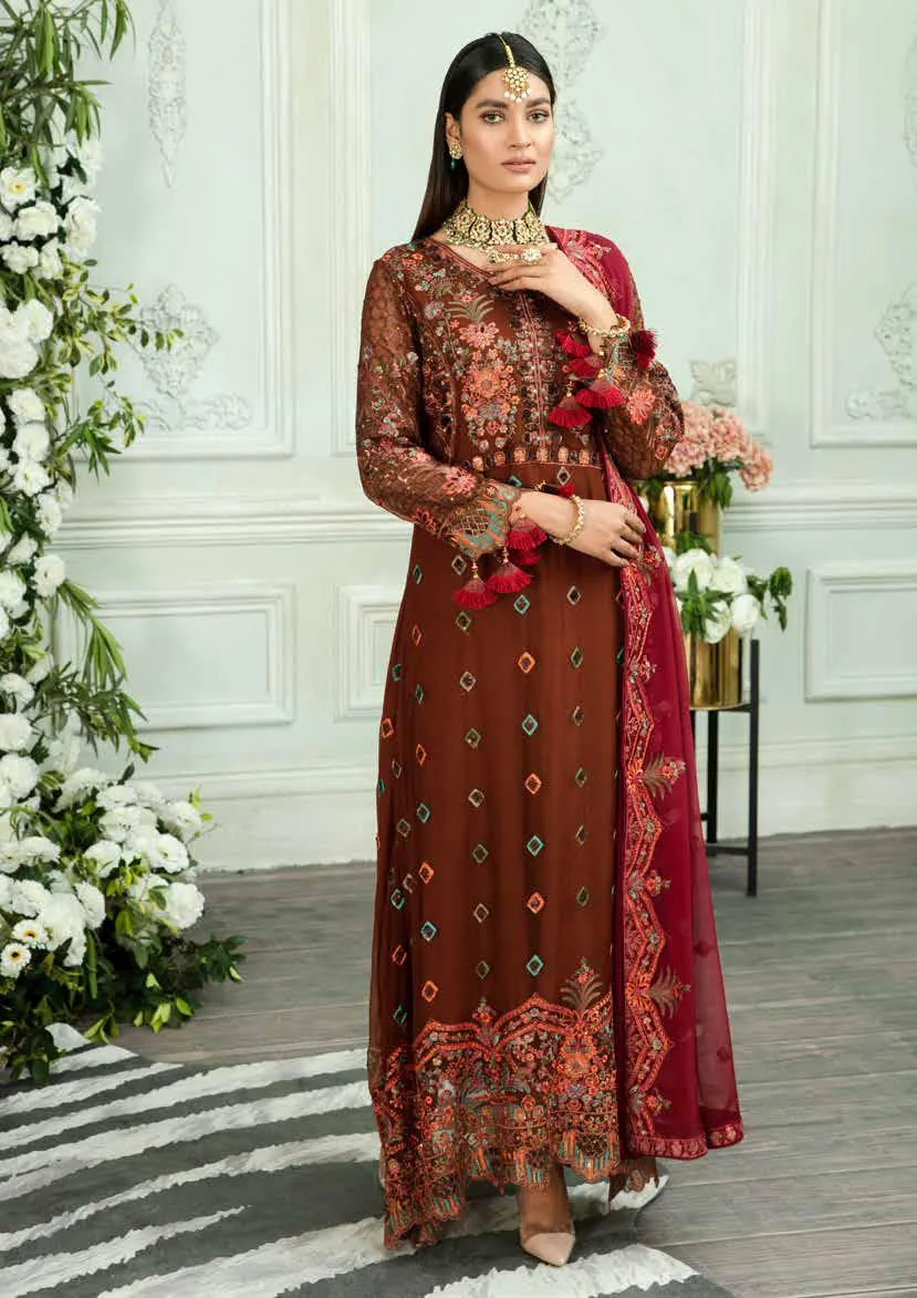 Farmaish Festive Chiffon Collection by Zebtan – FC-07
