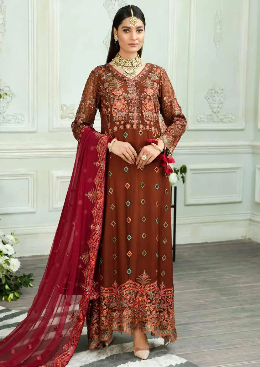 Farmaish Festive Chiffon Collection by Zebtan – FC-07