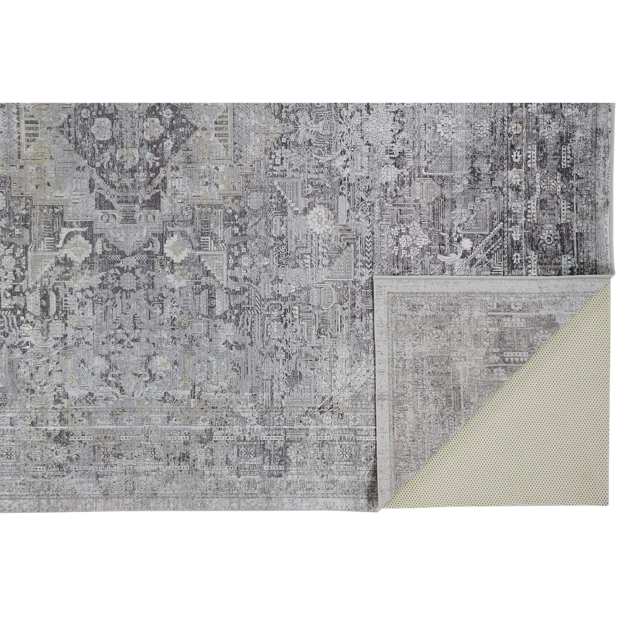 Feizy Rug Sarrant 3966F, Gray