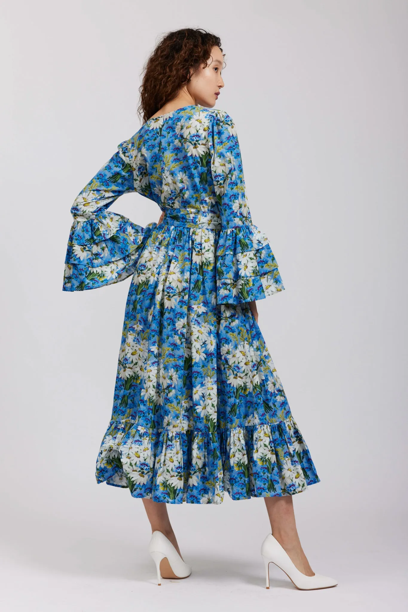 Laura Ashley x Batsheva Waverly Dress in Mirfield