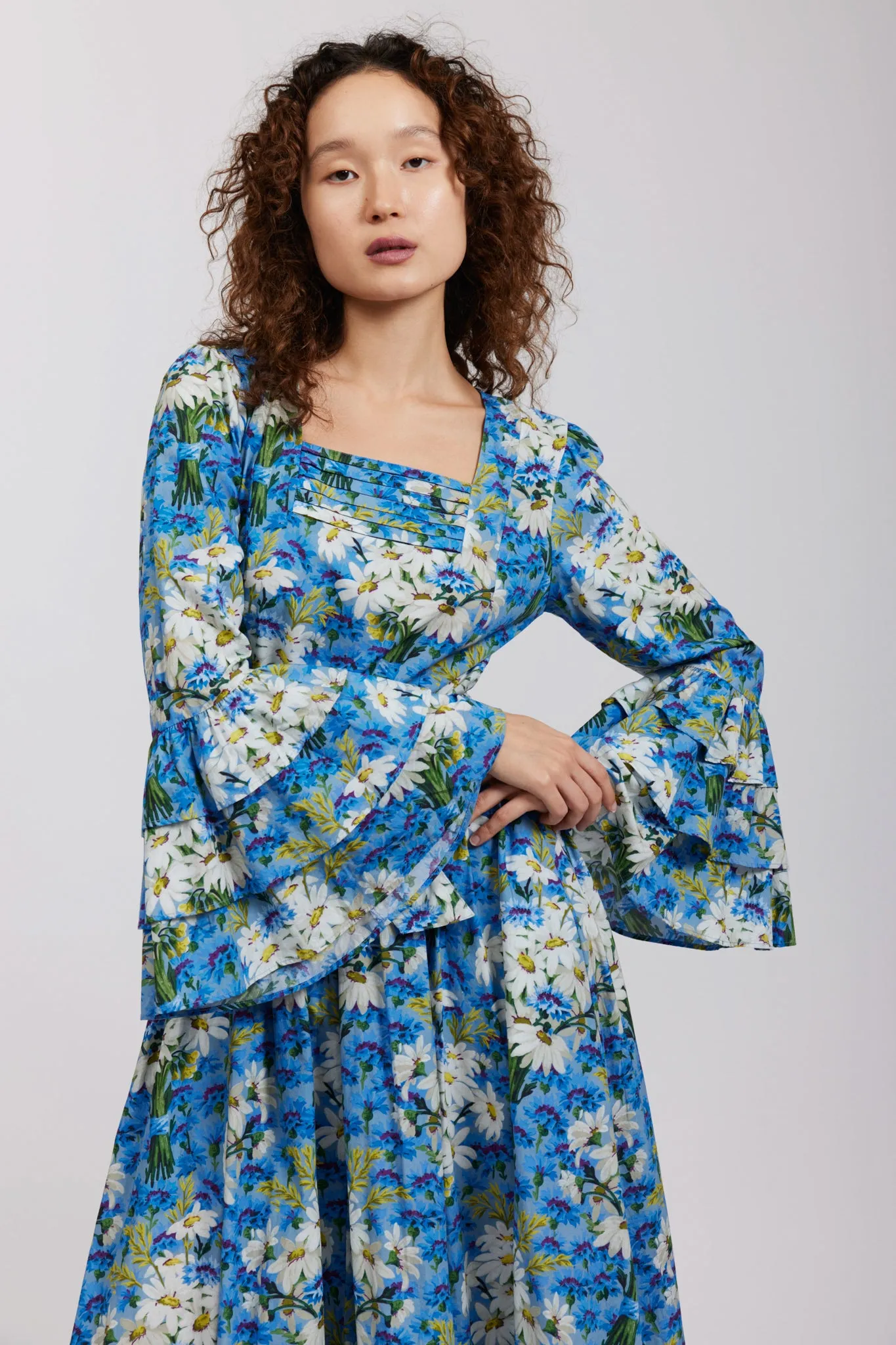 Laura Ashley x Batsheva Waverly Dress in Mirfield