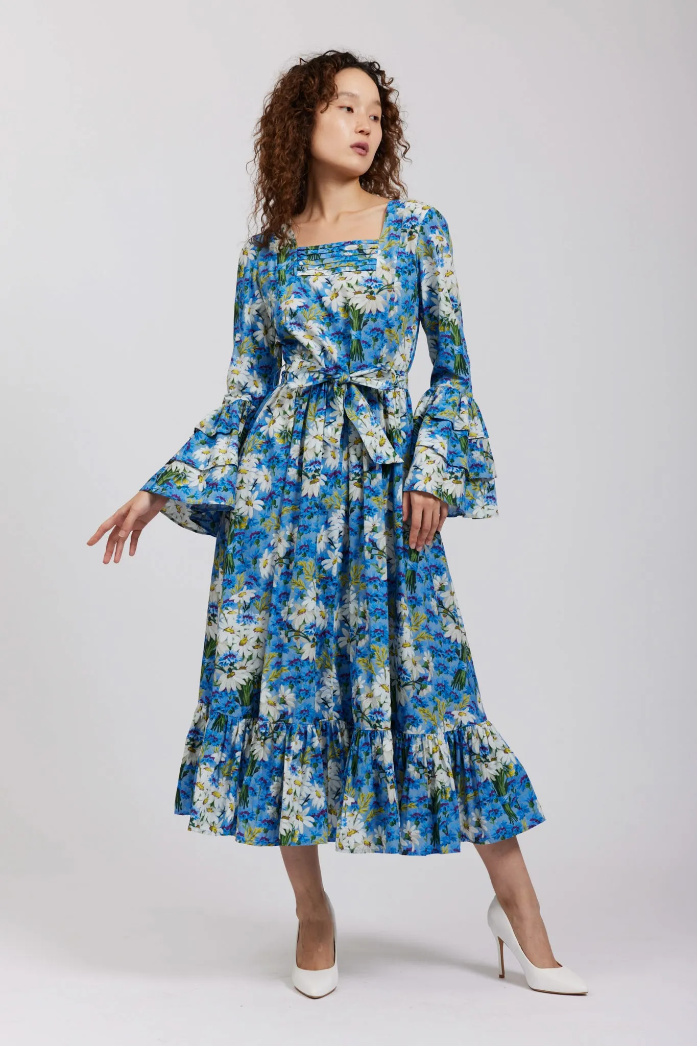 Laura Ashley x Batsheva Waverly Dress in Mirfield