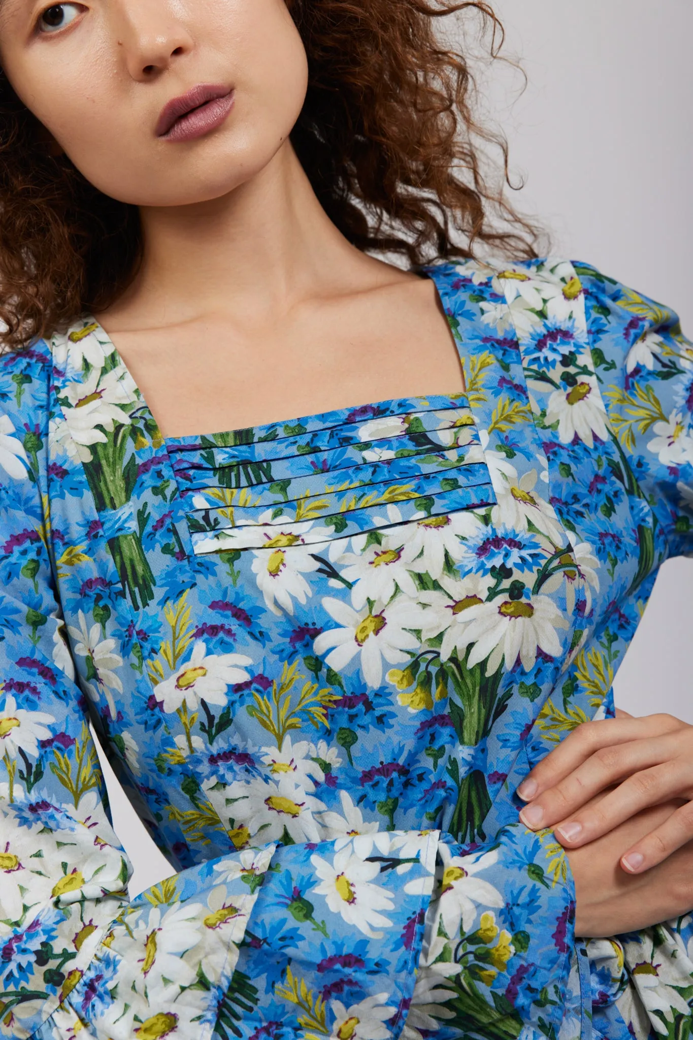 Laura Ashley x Batsheva Waverly Dress in Mirfield