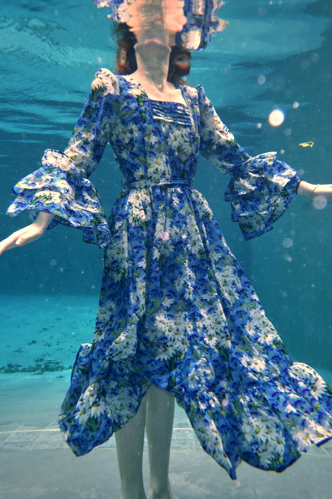 Laura Ashley x Batsheva Waverly Dress in Mirfield