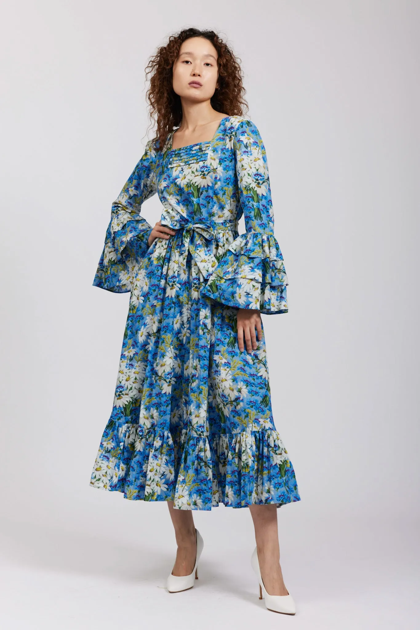 Laura Ashley x Batsheva Waverly Dress in Mirfield