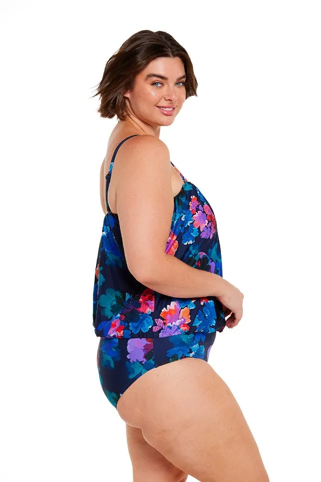 Montego Flouncy Bandeau One Piece