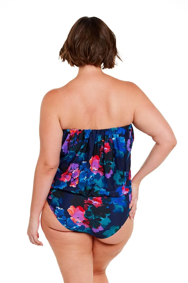 Montego Flouncy Bandeau One Piece