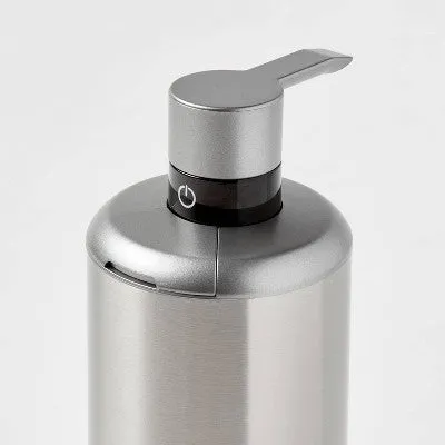 Open Box - Touchless Soap Pump Metallic Gray - Threshold