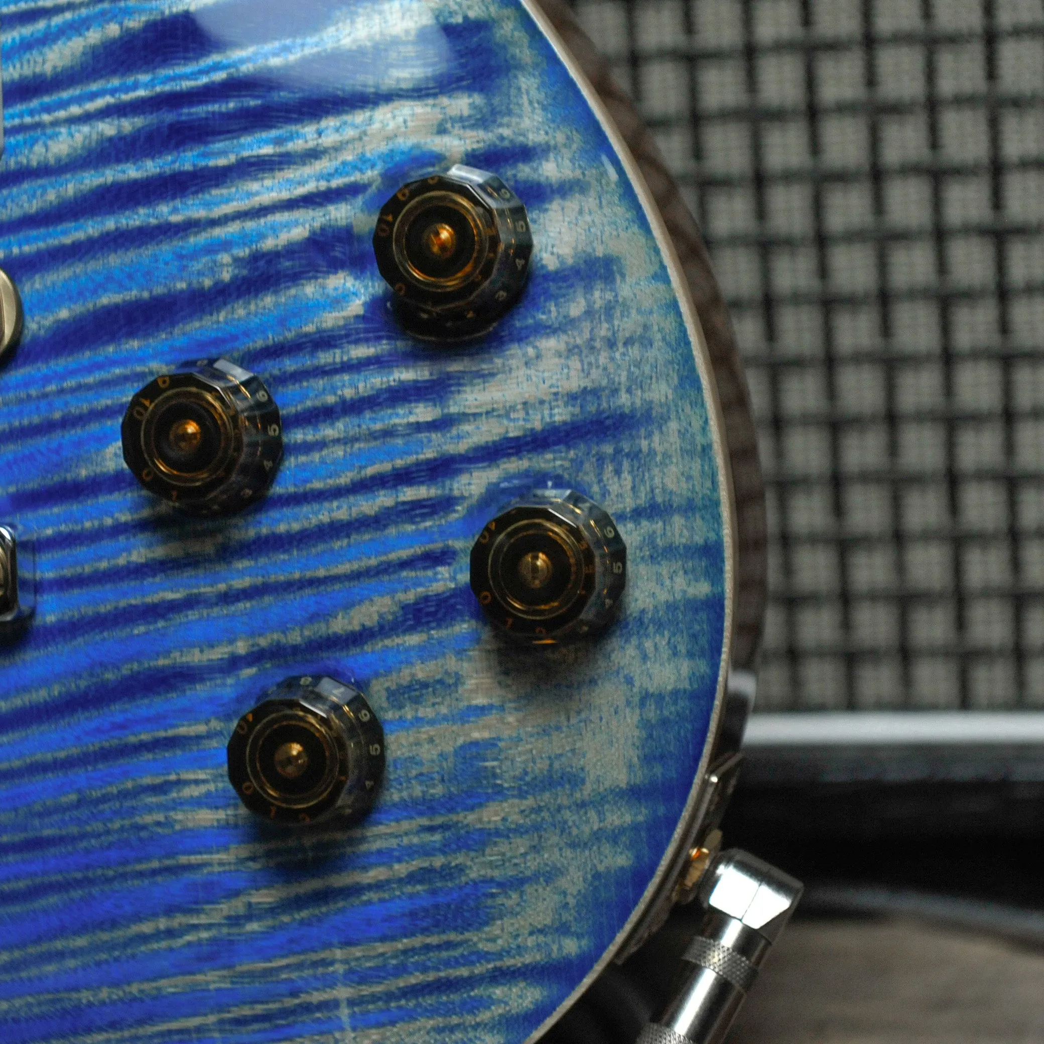 PRS McCarty 594 10 Top, Faded Blue Jean w/Case