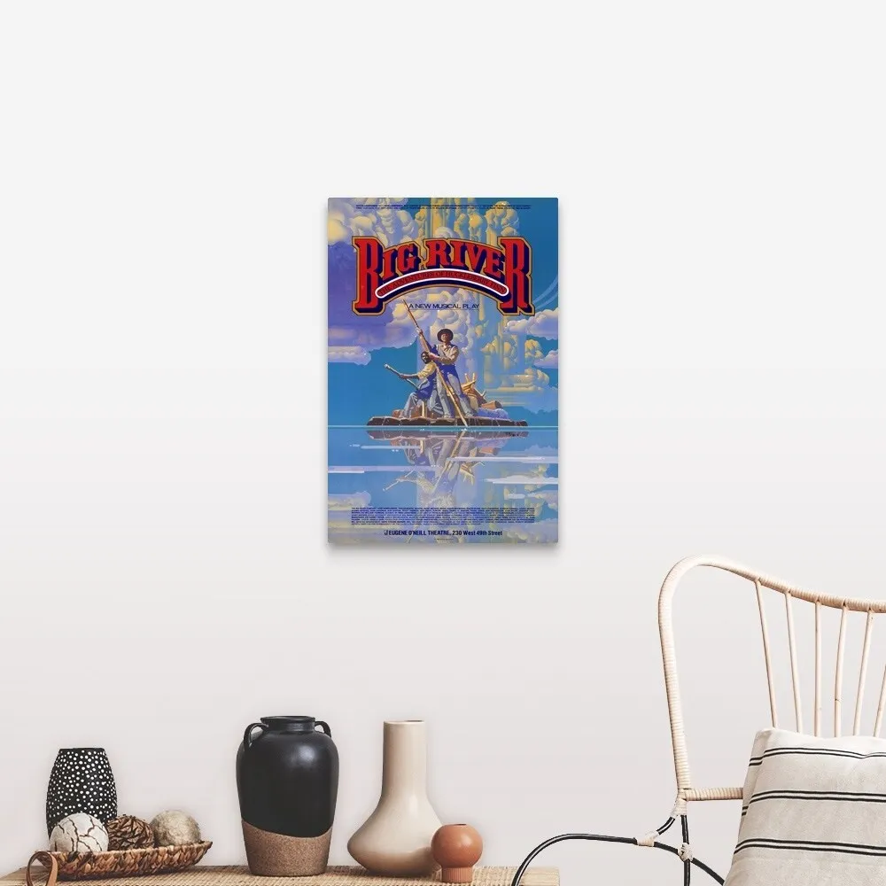 "Big River (Broadway) (1985)" Canvas Wall Art