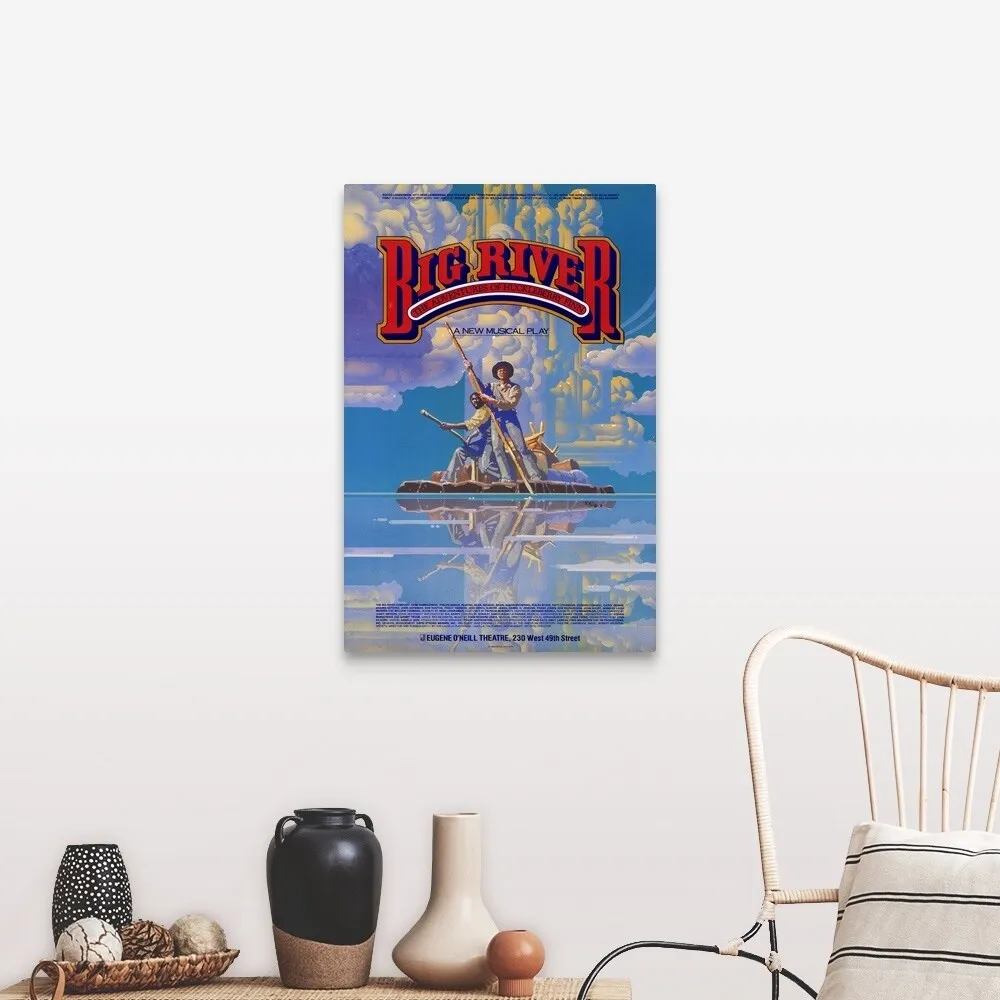 "Big River (Broadway) (1985)" Canvas Wall Art
