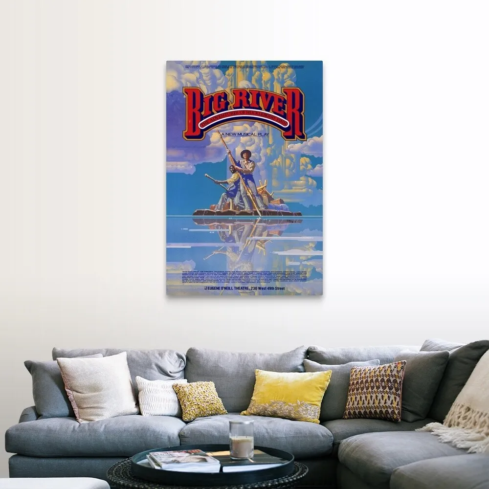 "Big River (Broadway) (1985)" Canvas Wall Art