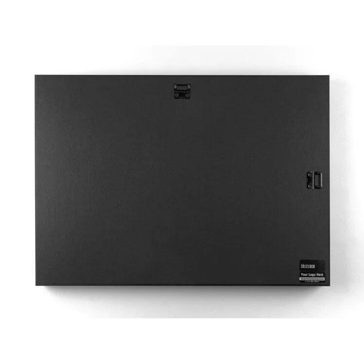 "Black and White Lake Reflection" Canvas Wall Art