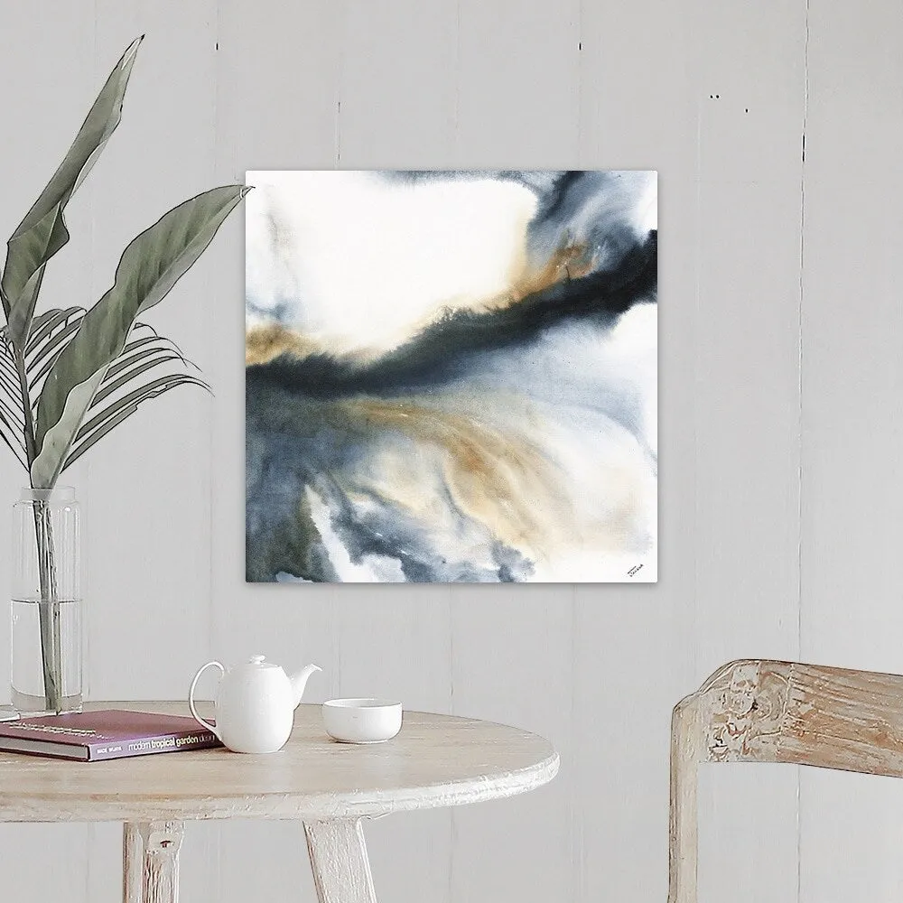 "Blue Rush I" Canvas Wall Art