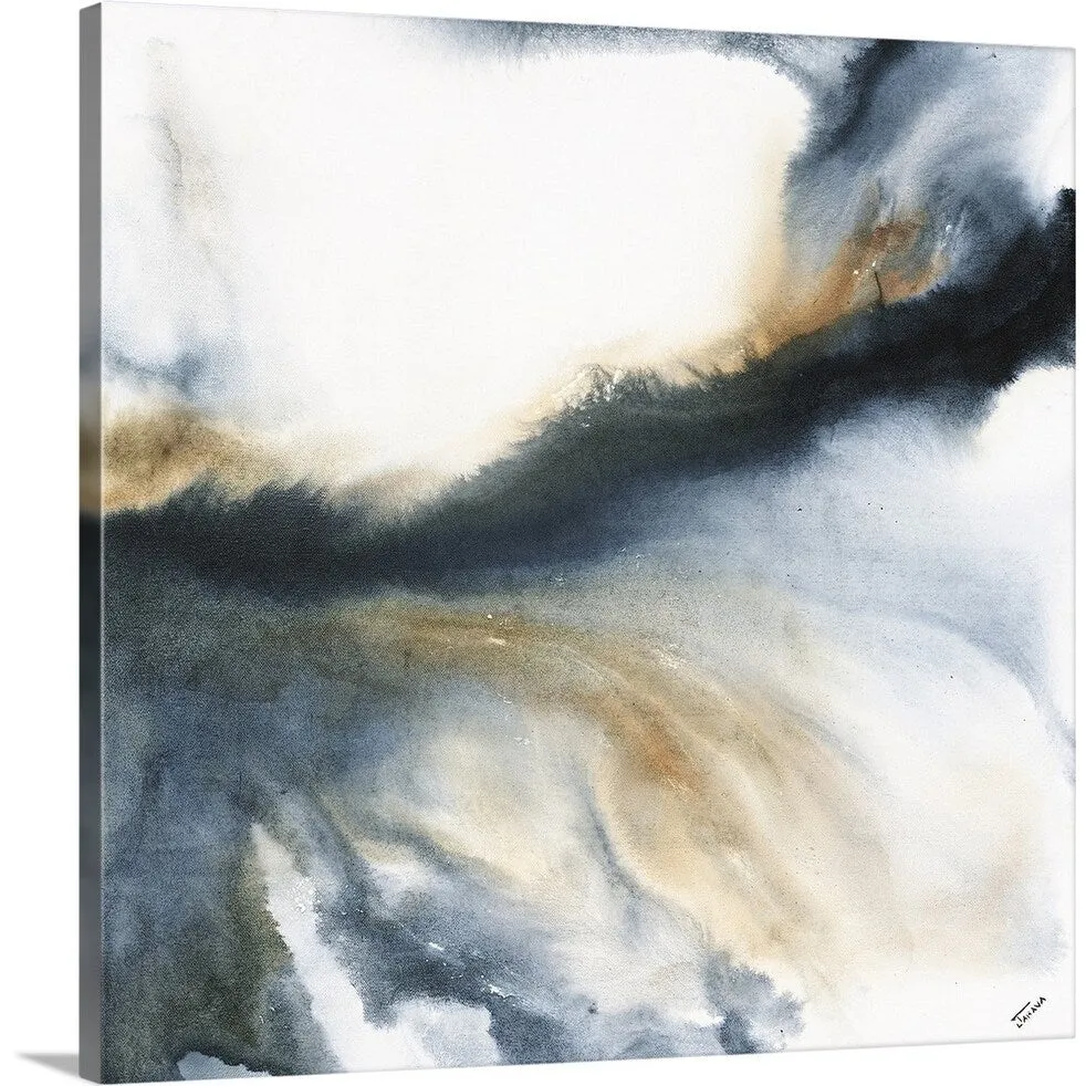"Blue Rush I" Canvas Wall Art