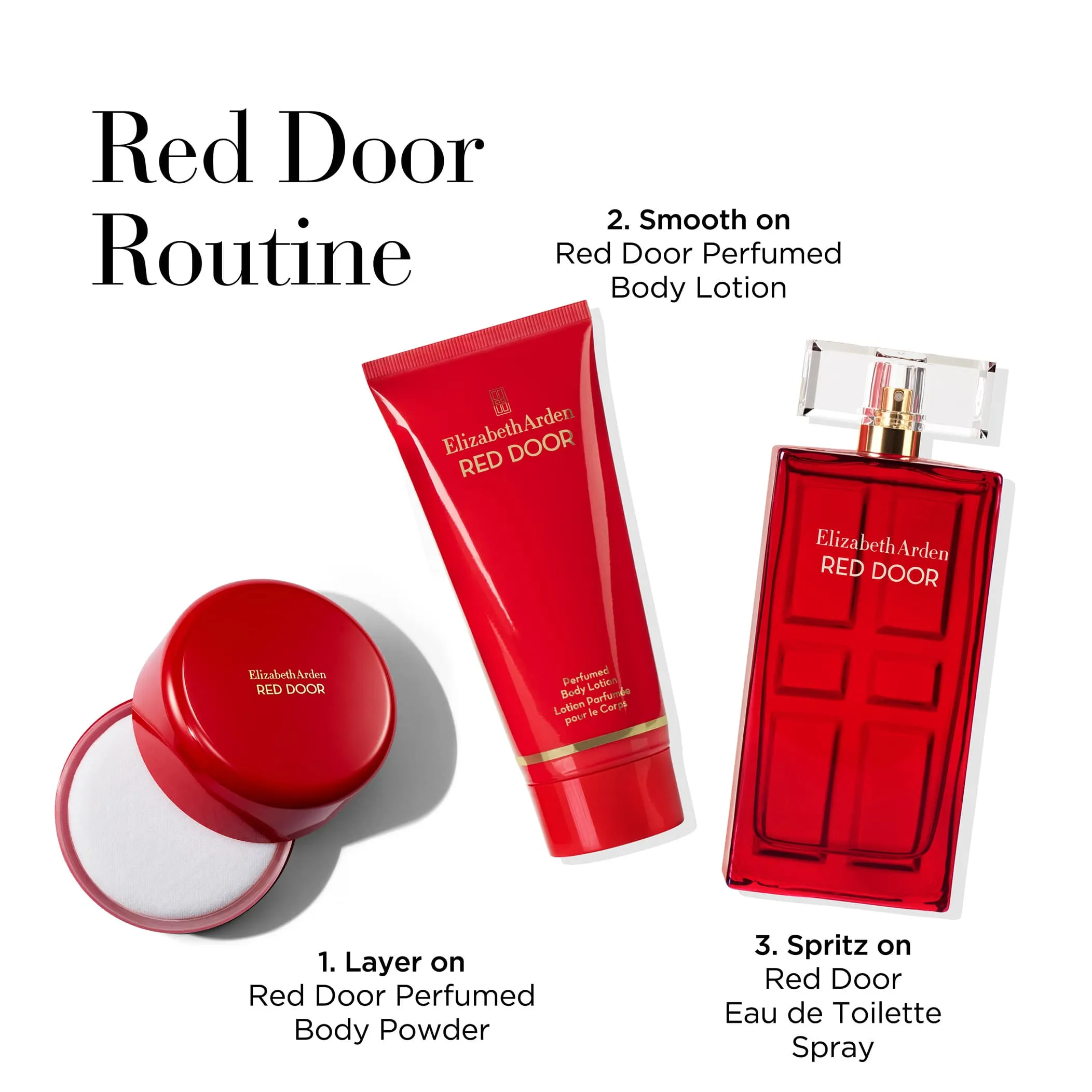 Red Door Eau de Toilette 3.3oz 3-Piece Set