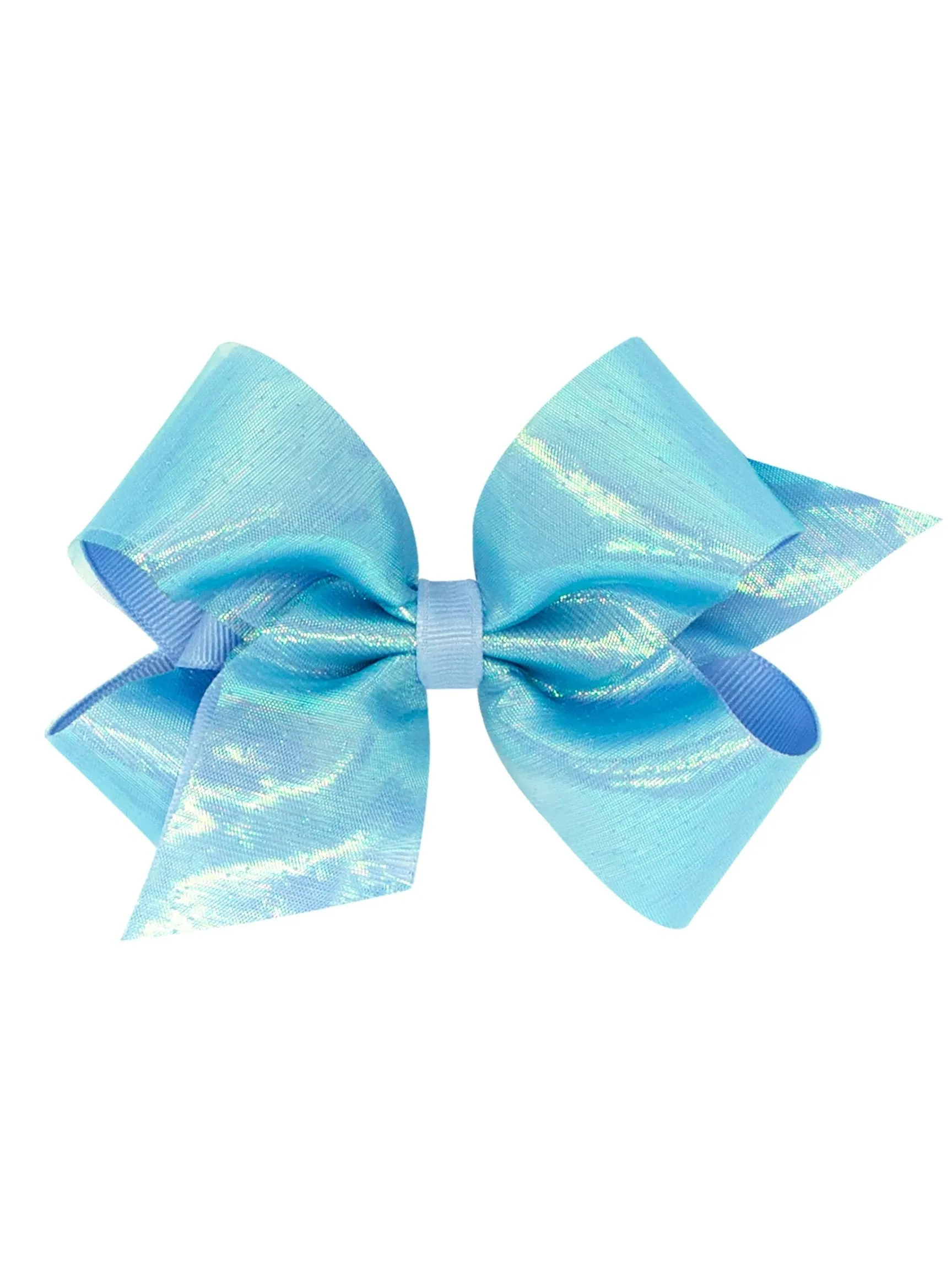 Sheer Grosgrain Overlay Bow
