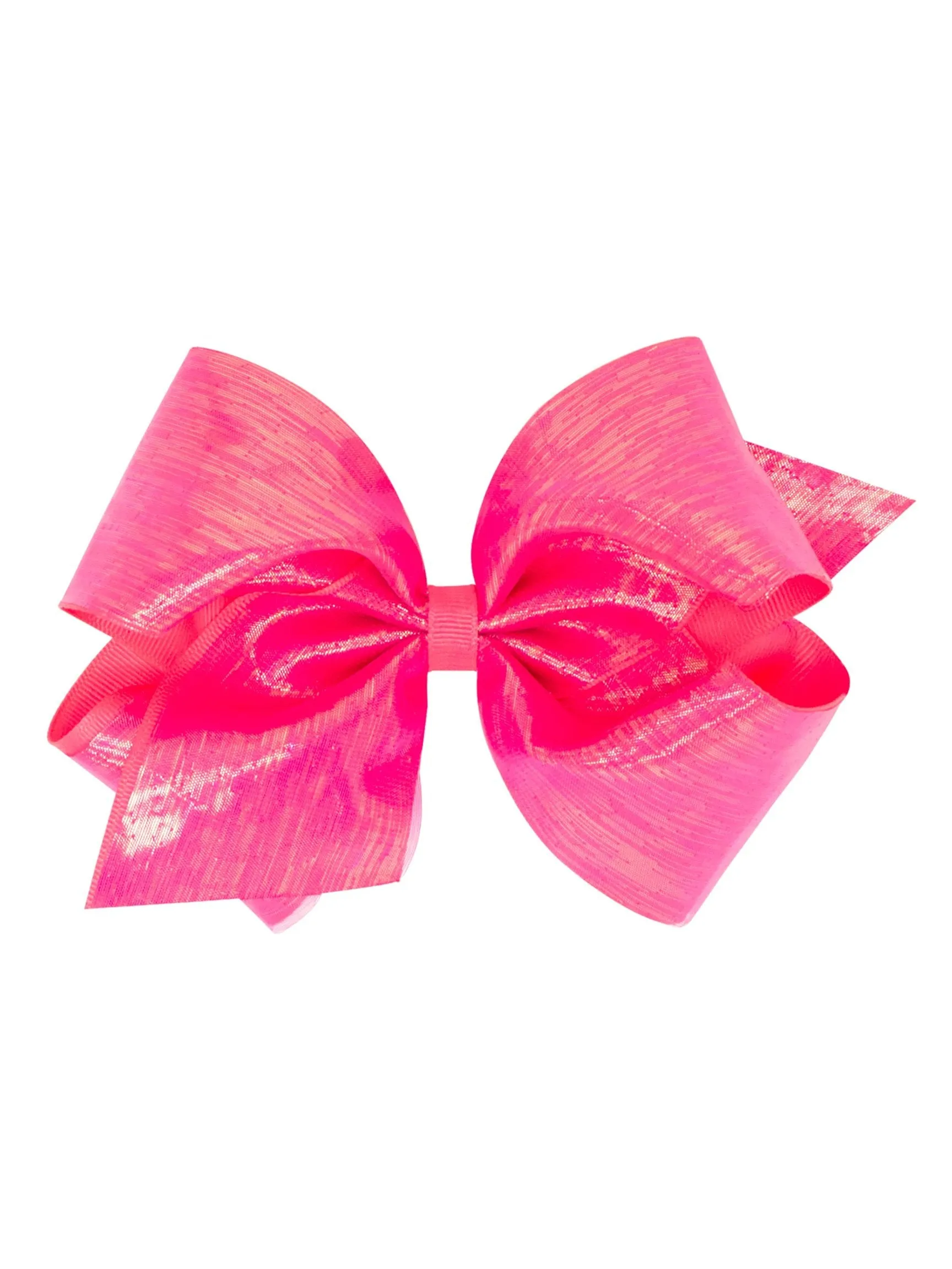 Sheer Grosgrain Overlay Bow